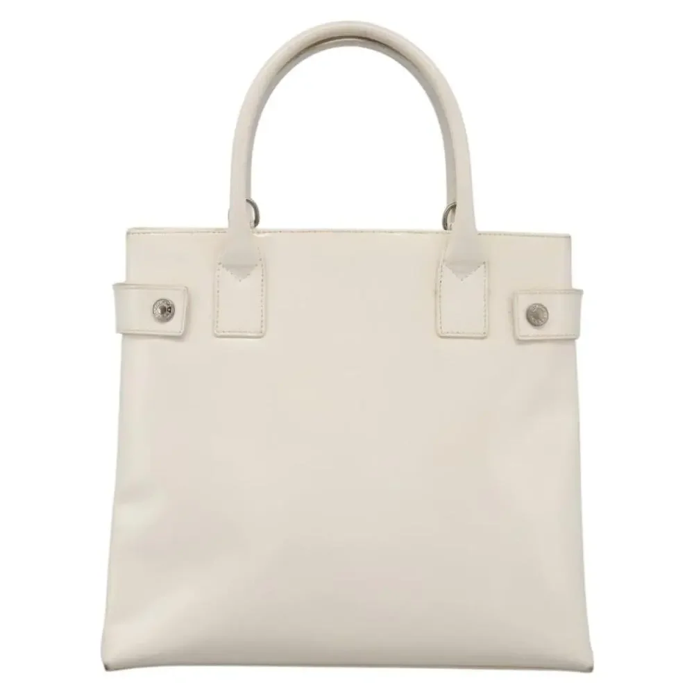 GUCCI Hand Bag Enamel White - Picture 2 of 13